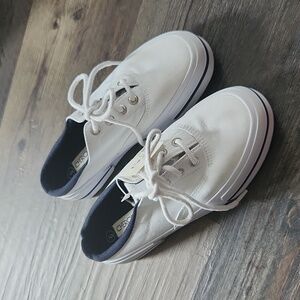 Women's CHEROKEE white & navy mule/sneaker/shoe size 6